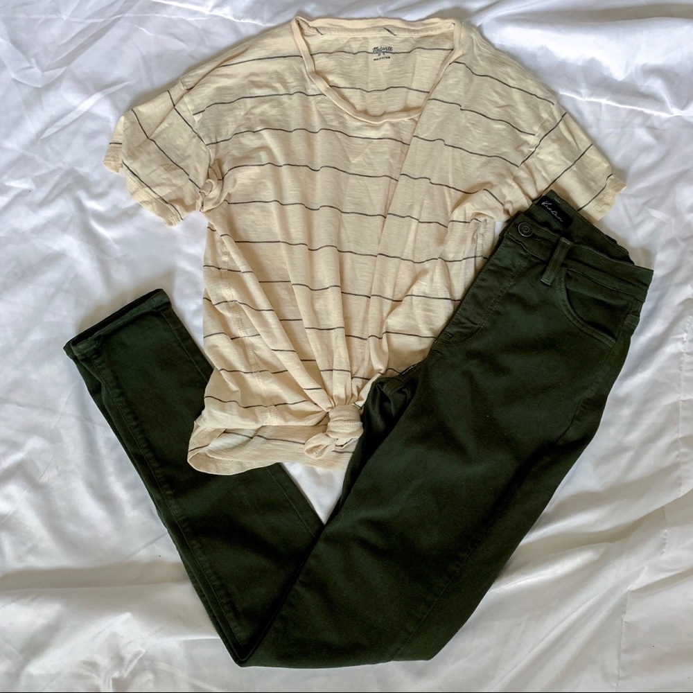 Olive Skinny Jeans